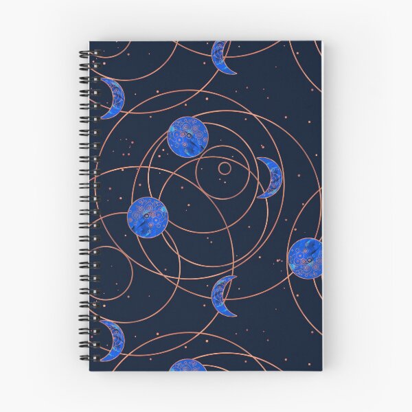 Item preview, Moon Cycles - Blue designed and sold by Olooriel.