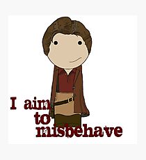 Aim to Misbehave Photographic Print