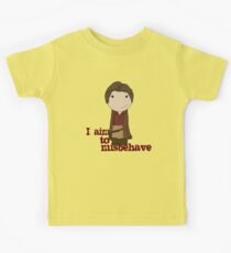 Aim to Misbehave Kids Tee