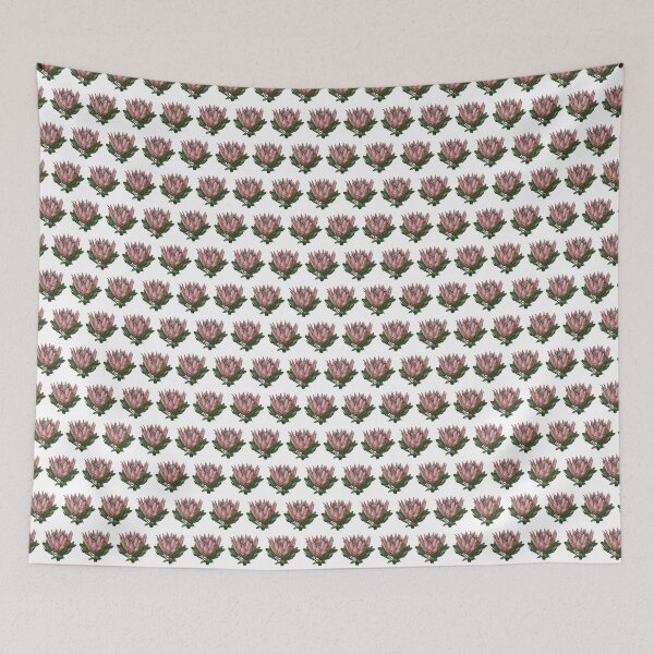 Item preview, Protea Pattern (SMALL) designed and sold by CoralReefZA.