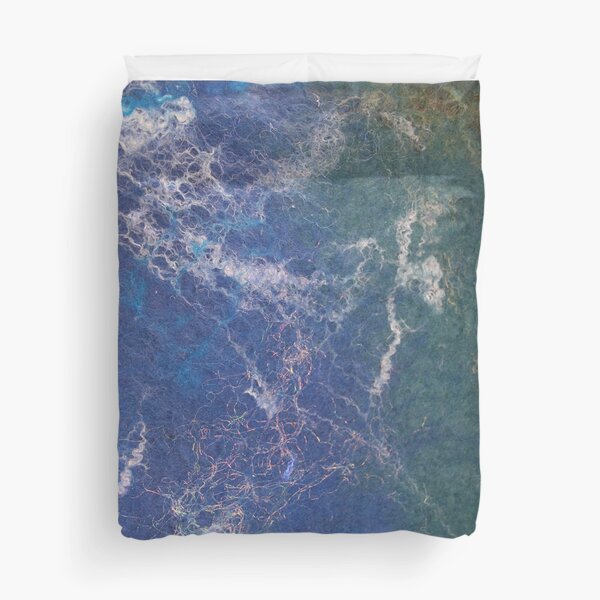 Seascape abstract Duvet Cover