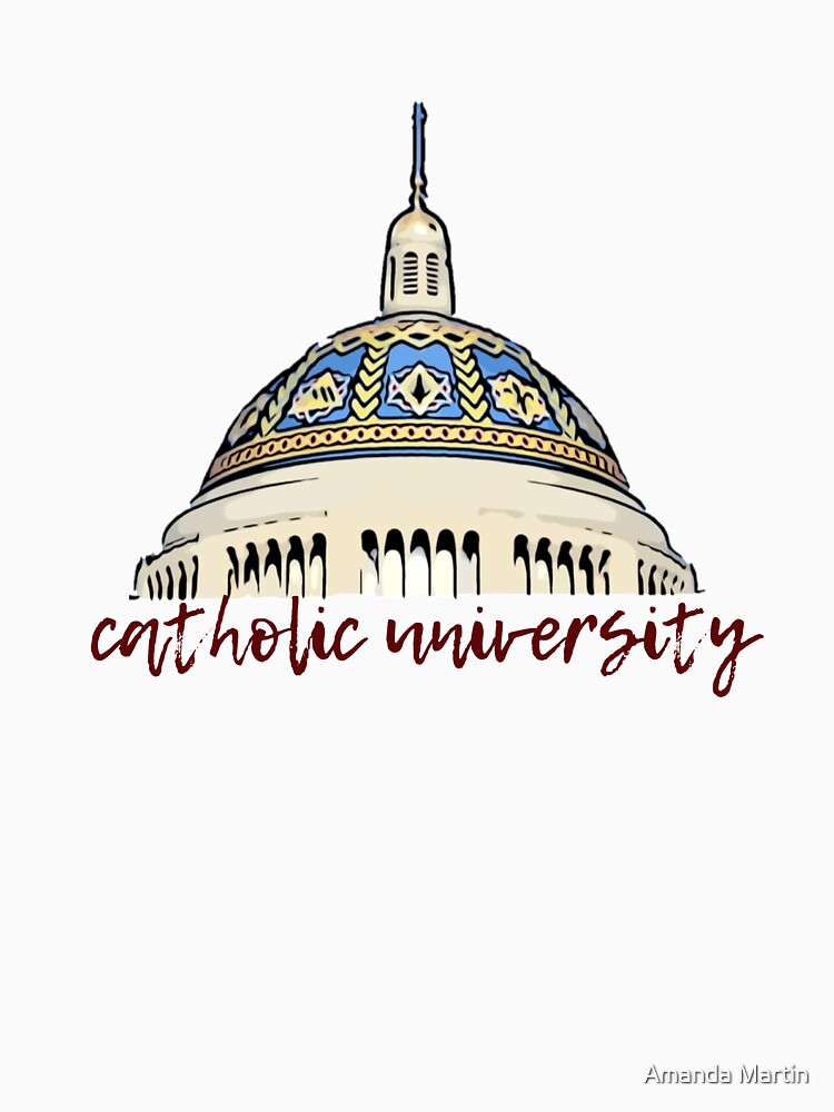 catholic university t shirt