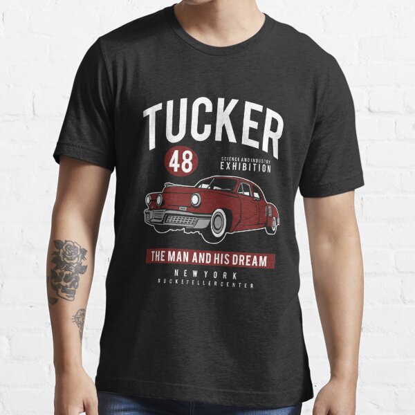 Tucker 48 New York Car T Shirt Mens Tee The Man and His Dream Gift Nre From US