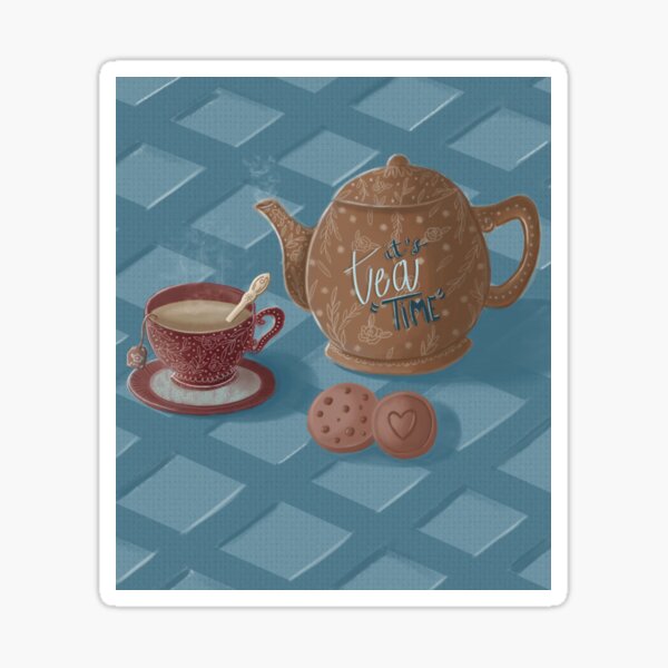Item preview, tea time designed and sold by Rosaria Di Costanzo.