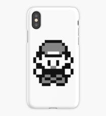 Pokemon Trainer Red (Generation 1 Red/Green/Blue) iPhone Case/Skin