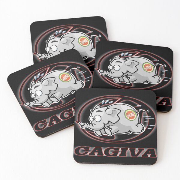 Item preview, Cagiva Logo with Elefantino designed and sold by ianearthcore.