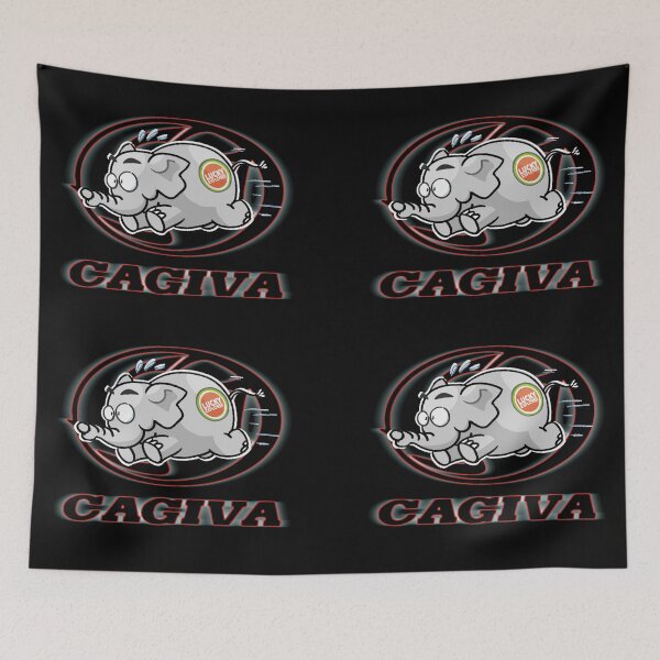 Item preview, Cagiva Logo with Elefantino designed and sold by ianearthcore.