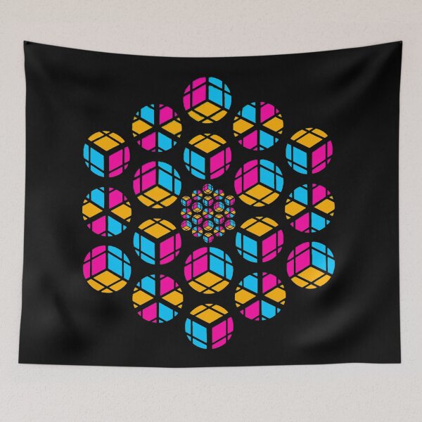Item preview, Cube Bubbles in Cube Bubbles designed and sold by weavernap.