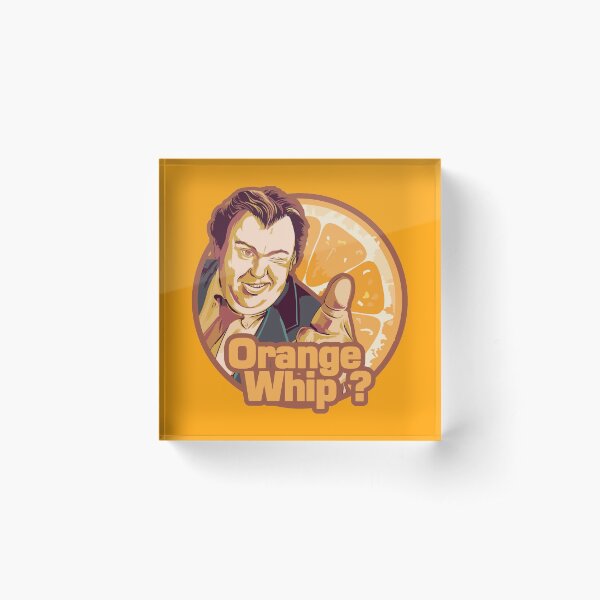 orange whip t-shirt Acrylic Block