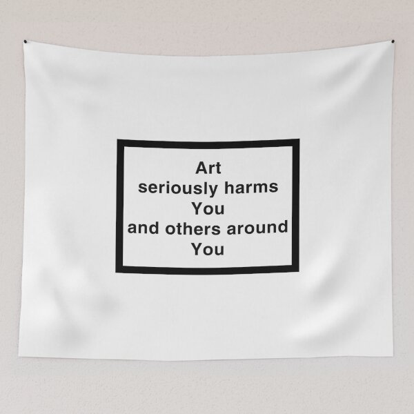 Item preview, Art seriously harms You and others around You designed and sold by CharlieCreator.