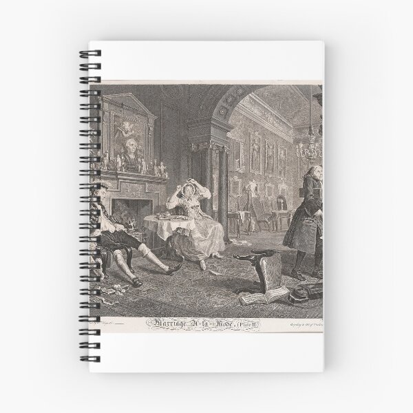 Item preview, Marriage-a-la-Mode II - William Hogarth (1697-1764) - 18th century engraving print designed and sold by cdmprints.
