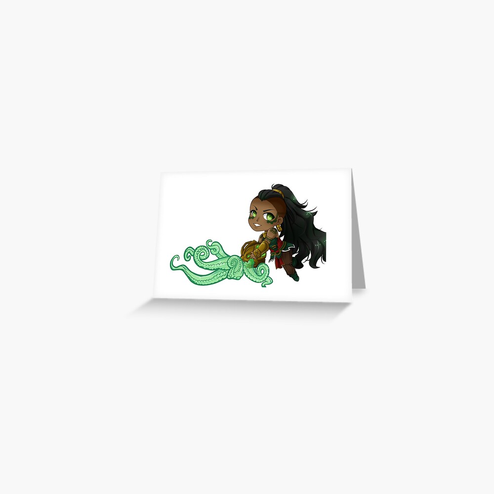 Illaoi  Greeting Card for Sale by owl-howl