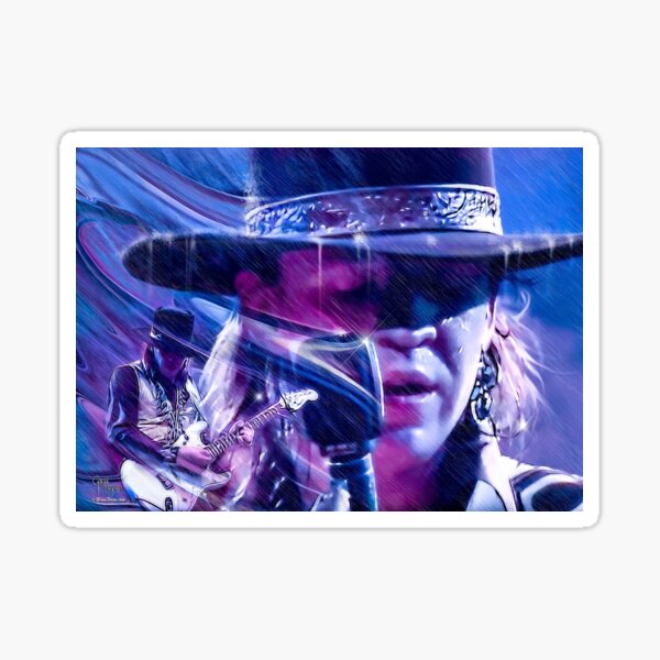 Stevie Ray Vaughan - Couldn't Stand the Weather Sticker