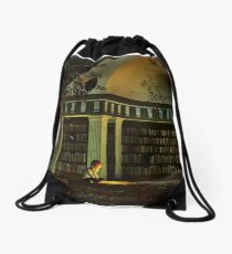 The Library Drawstring Bag