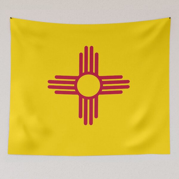 Item preview, The Flag of New Mexico designed and sold by Sun Dog Montana.