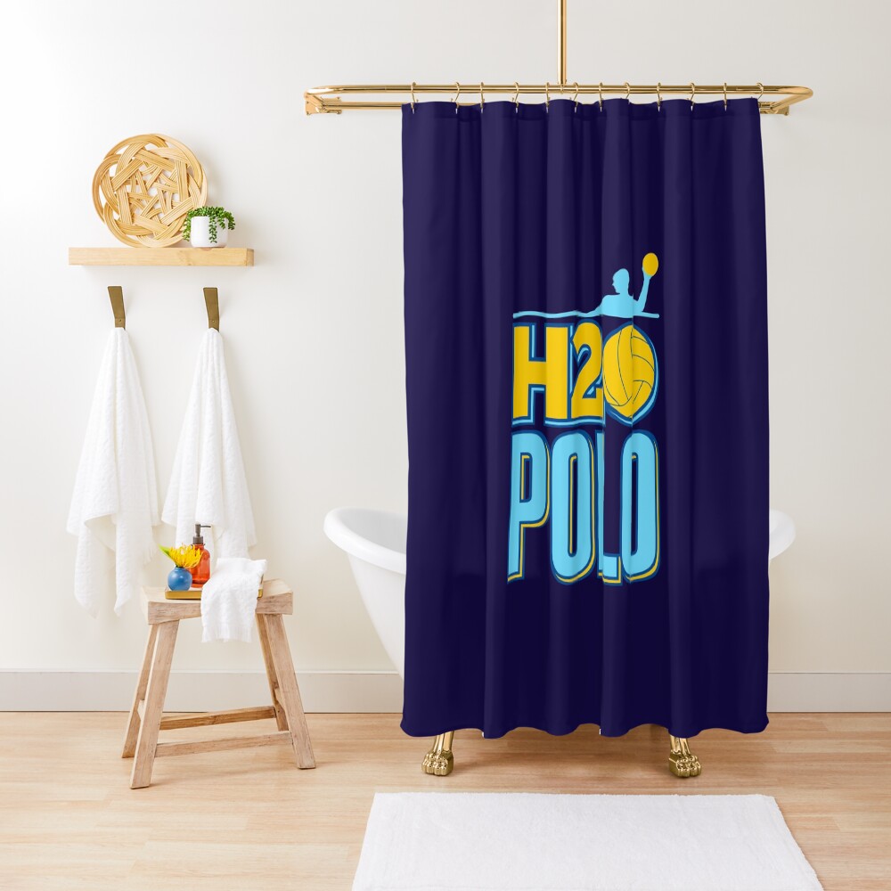 "H2O Polo Water Polo Design" Shower Curtain for Sale by jaygo Redbubble