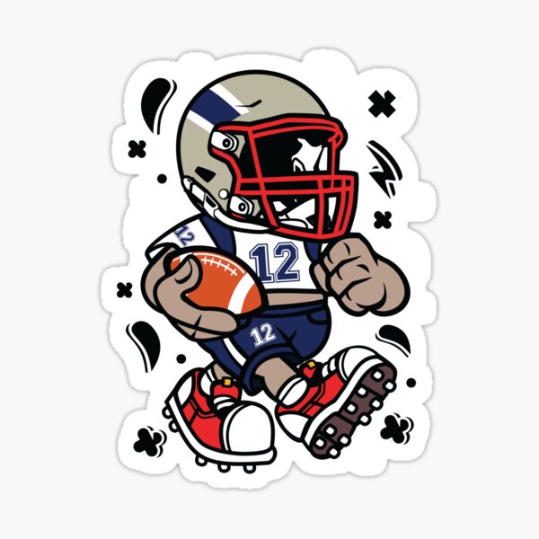 Football Bomb  Sticker for Sale by Nickelparis