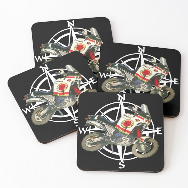 Item preview, Cartoon Cagiva Elefant on Compass designed and sold by ianearthcore.
