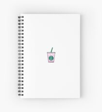 Cuaderno de espiral Bebida rosa por favor
