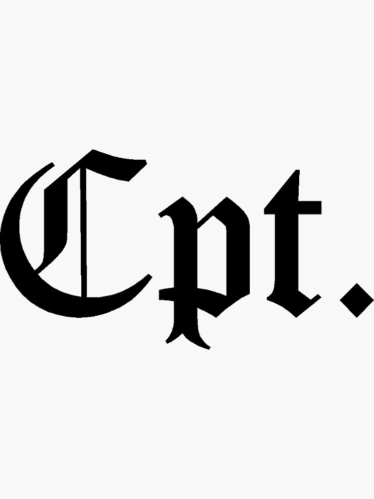 "Cpt Compton Discreet Style" Sticker for Sale by crzldesign Redbubble