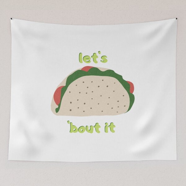 Item preview, let's taco bout it designed and sold by GrasslandDesign.