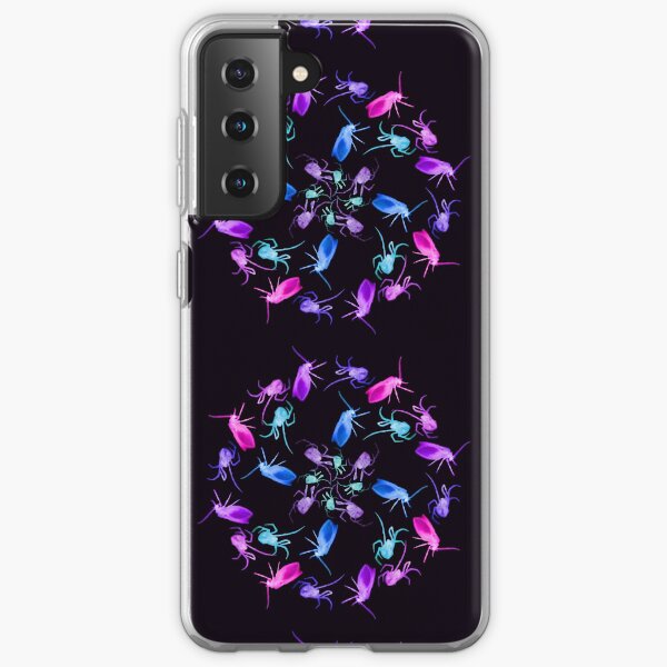 Spider Moth Flower 1 Samsung Galaxy Soft Case