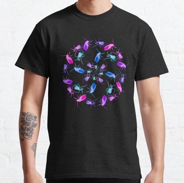 Spider Moth Flower 1 Classic T-Shirt