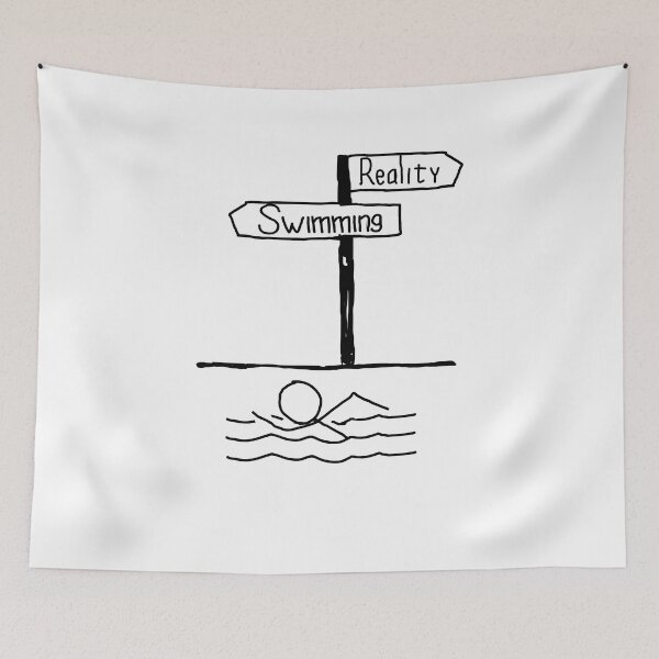 Item preview, Swimming Reality designed and sold by lynchhorizon.