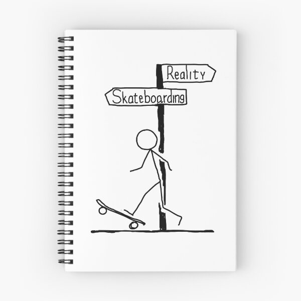 Artikelvorschau, Skateboarding Realität entworfen und verkauft von lynchhorizon.