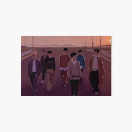 iKON "goodbye road" Art Board Print
