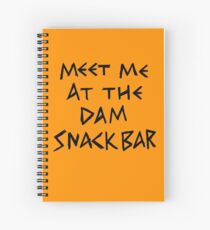 The Dam Snack Bar Spiral Notebook
