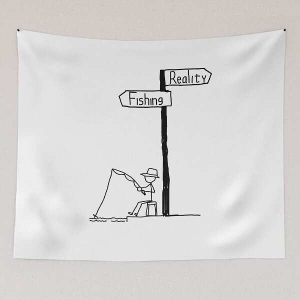 Item preview, Fishing Reality designed and sold by lynchhorizon.