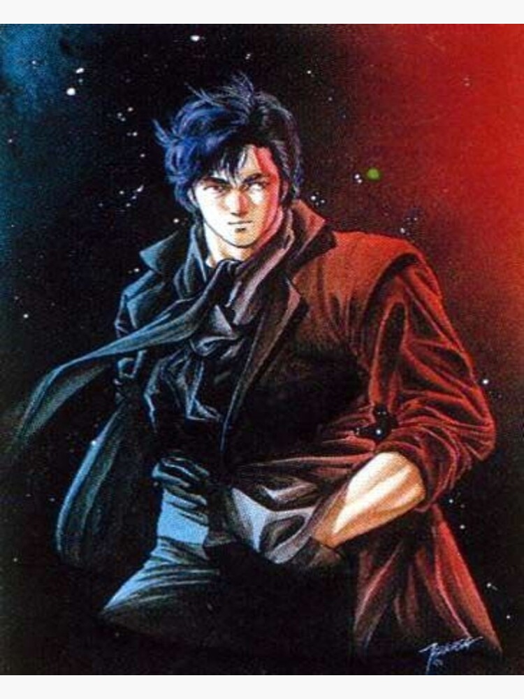 City Hunter Ryo Saeba Nicky Larson Greeting Card By Hitguners Redbubble