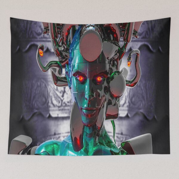 Item preview, fwc 2266 Sci Fi Cyborg designed and sold by fred chiea.