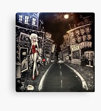 ALLEY CATS MURAL Canvas Print