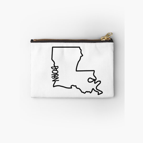 Artikelvorschau, Louisiana State Outline - Geboren entworfen und verkauft von Chocolate Musings.