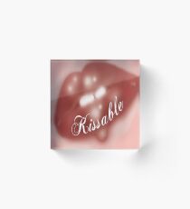 Kissable Acrylic Block