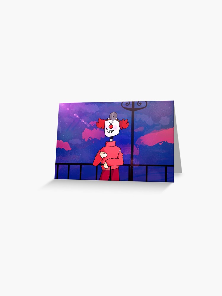 G0z Night Greeting Card By Thepharrow Redbubble - g0z flower roblox