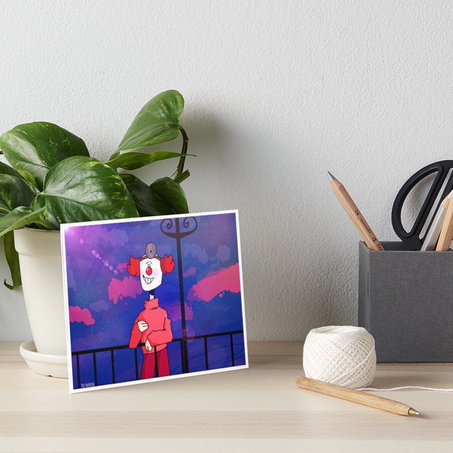 G0z Night Art Board Print By Thepharrow Redbubble - g0z flower roblox