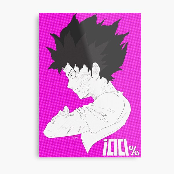 Mob Psycho: 100% Metal Print