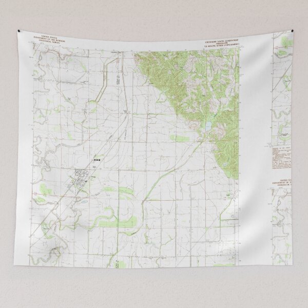 Item preview, USGS TOPO Map Mississippi MS Crenshaw South 335527 1983 24000 designed and sold by WetdryvacRBO2.