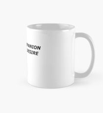 Vicbourne - der einzige Begleiter, den ich mir je wünschen konnte Tasse (Standard)