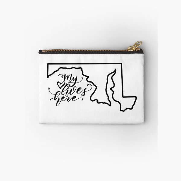 Artikelvorschau, Virginia State Outline - Mein Herz lebt hier entworfen und verkauft von Chocolate Musings.