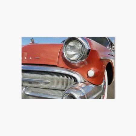 Red Buick Art Board Print
