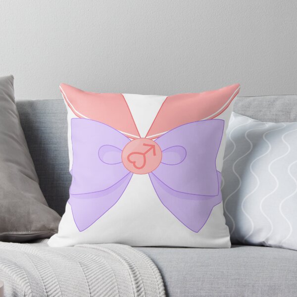 Item preview, Pastel Sailor Mars Brooch and Bow designed and sold by Anzadesu.