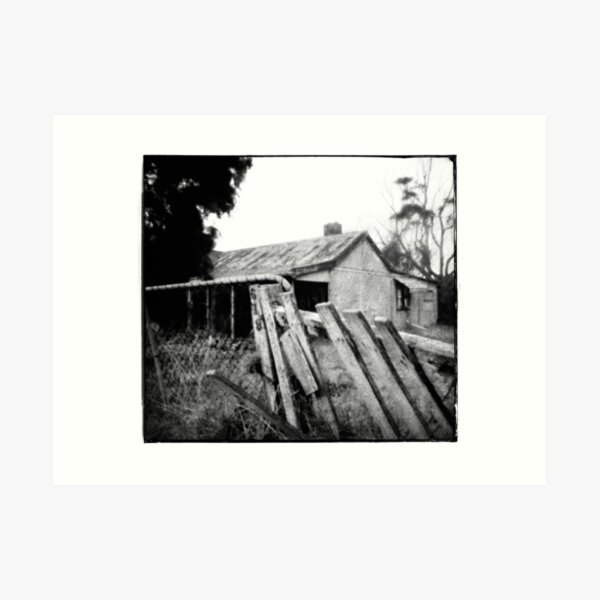 Deserted at 619 _ Pinhole Photography Art Print