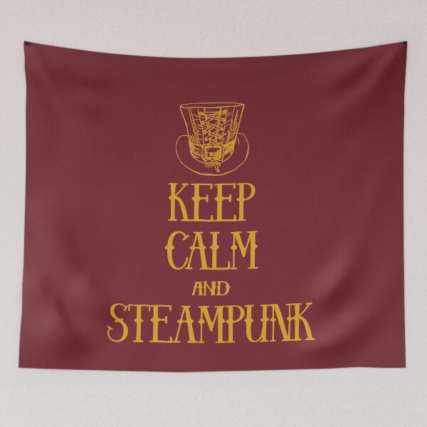 Item preview, Keep Calm Steampunk (v1) designed and sold by BlueRockDesigns.