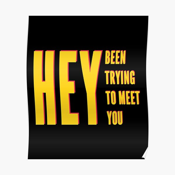 Pixies - Hey Poster