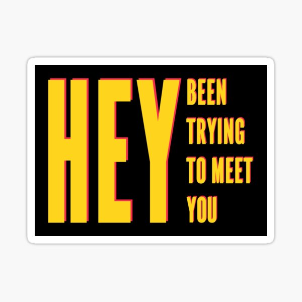 Pixies - Hey Sticker