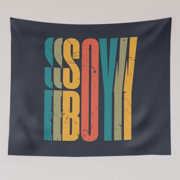 Item preview, Soy Boy Distressed (v1) designed and sold by BlueRockDesigns.